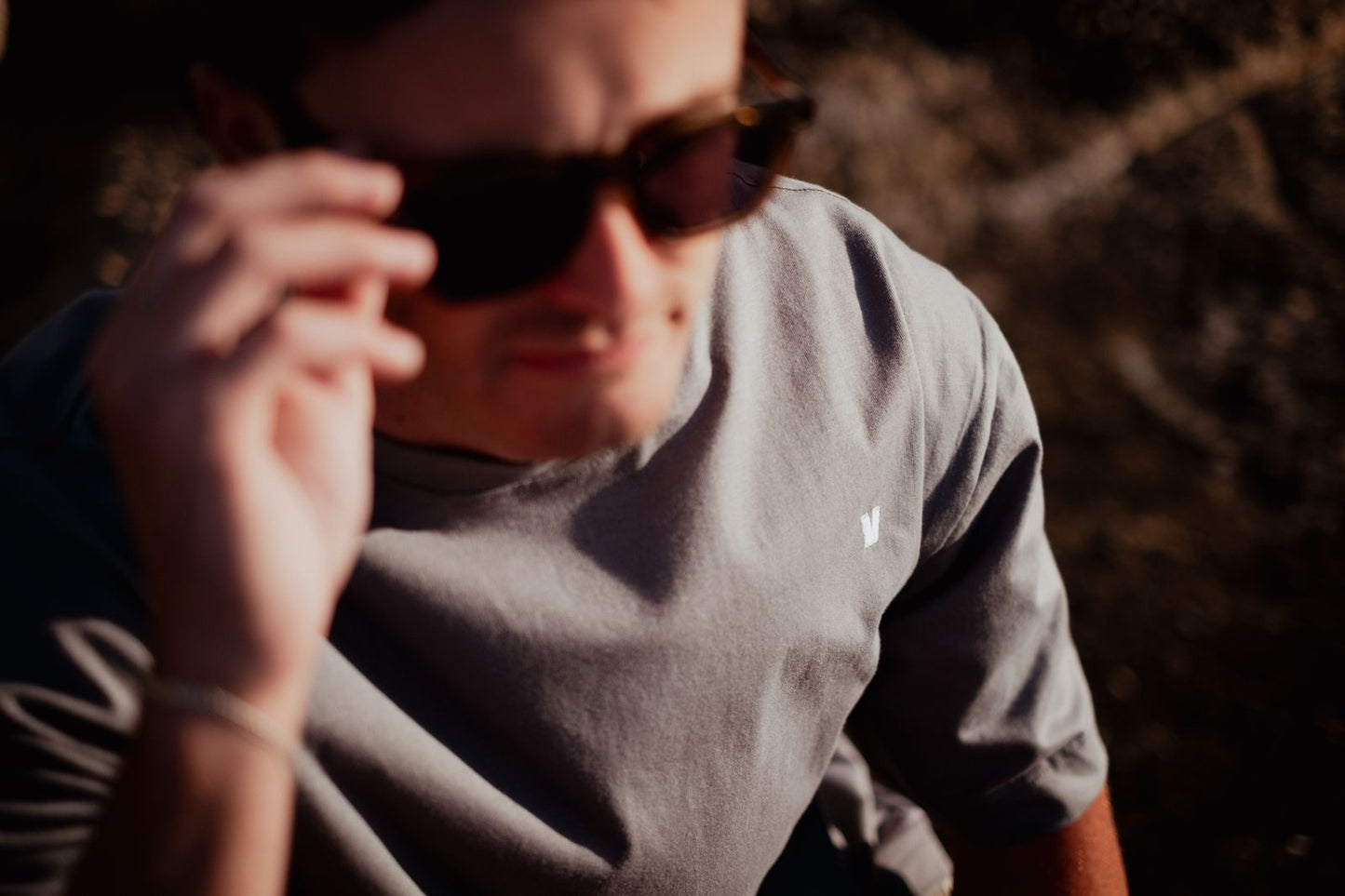 Plain Grey Tee